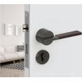 Lock de puerta de dormitorio interior simple cerradura nórdica de madera silenciosa